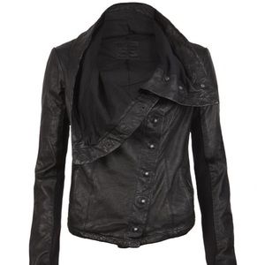 All Saints Kaito Leather Jacket